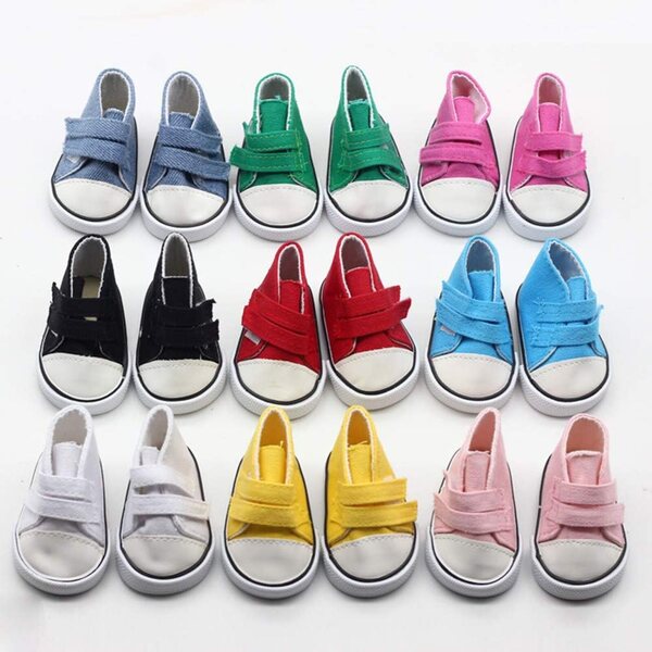 Segeltuchschuhe für 45,7-cm-Puppen – Modeaccessoires für America Girl-Puppen