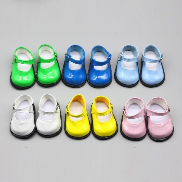 Gelbe Mini-Schuhe für 45,7-cm-Puppen – Modeaccessoires für America Girl-Puppen