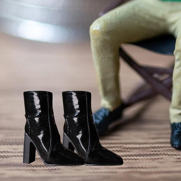 1:3 Puppenschuhe Stilvolle High-Heel-Stiefel für 24-Zoll-Körper