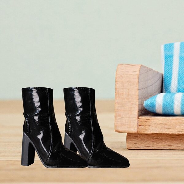 1:3 Puppenschuhe Stilvolle High-Heel-Stiefel für 24-Zoll-Körper