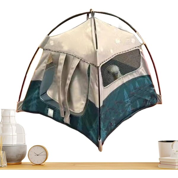 Camping-realistische Miniatur für Puppenhäuser – detailliertes und stabiles Design, 18,5 x 18,5 cm