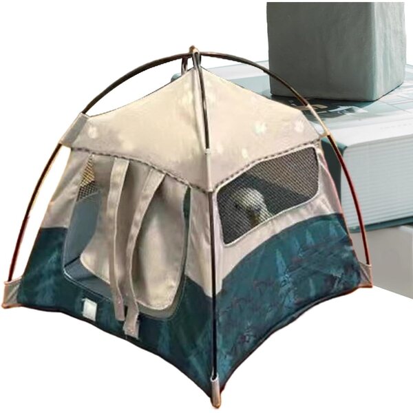 Camping-realistische Miniatur für Puppenhäuser – detailliertes und stabiles Design, 18,5 x 18,5 cm