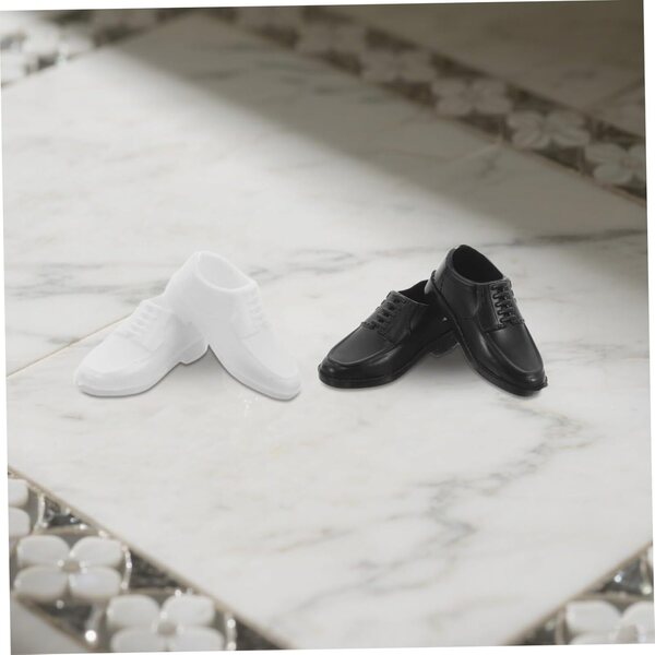 Beaupretty Scarpe Miniature 40 pezzi per Bambole Maschili in Plastica Colorata