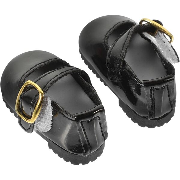 Hemobllo Mini Scarpe in Pelle PU per Bambole 15 cm – Accessori Eleganti e Portatili