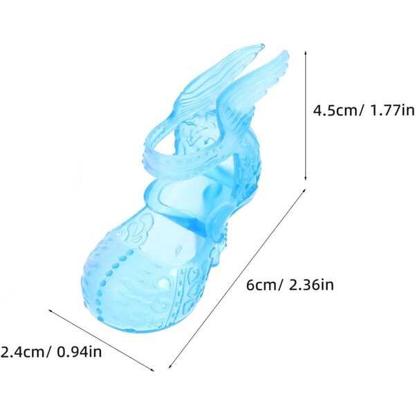 6 Paia di Scarpe Miniature per Casa delle Bambole - Accessori Decorativi Colorati WOONEKY