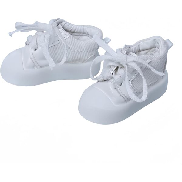 1/4 BJD Puppe Modeschuhe weiß, hochwertig handgefertigt