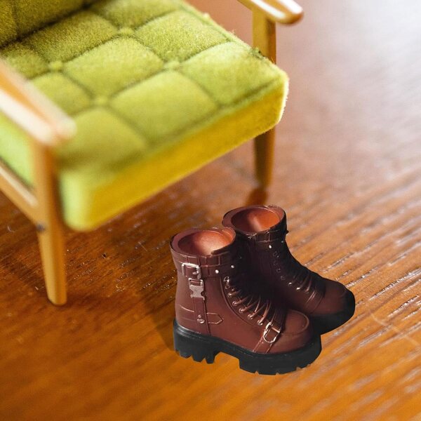 Braune Stiefel für 1/6 Puppen – Schuhzubehör für 12 Zoll große weibliche Figuren