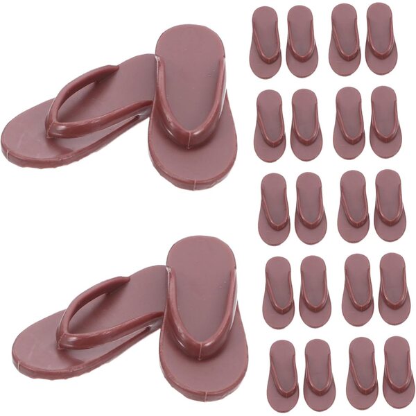 50 Infradito Miniatura per Bambole 11'' – Sandali Estivi Resistenti e Creativi