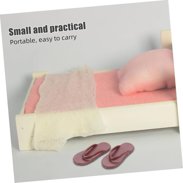 50 Infradito Miniatura per Bambole 11'' – Sandali Estivi Resistenti e Creativi