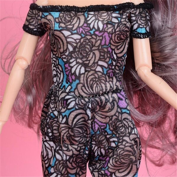 Lässige Kleidung für 30-cm-Puppen – Uteruik-T-Shirt und Hosen-Set