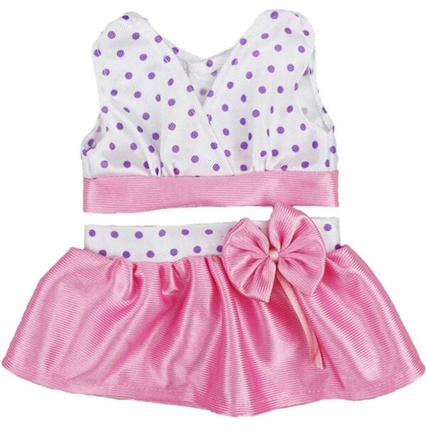 Completo Moda per Bambola Americana 46 cm con Top a Vita Alta e Gonna Corta