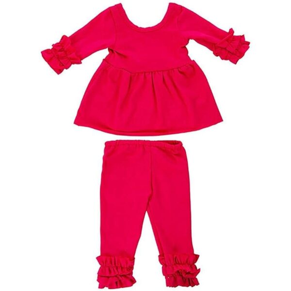 Kleidung für 46-cm-Puppen – Langarmshirt und Hose – Uteruik-Kleidung