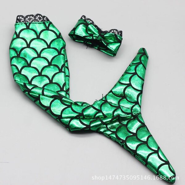 Costume da Sirena per Bambola BJD 1/6 - Abito Casual da Bagno 30 cm