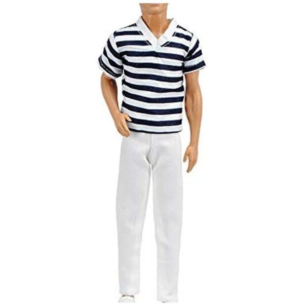 Set 4 abiti casual per bambole maschili 30 cm - vestiti sicuri e rimovibili