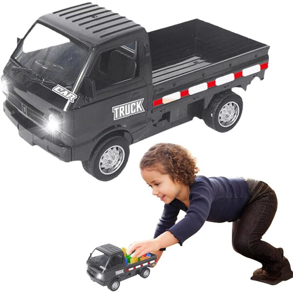 Generic Robust: Ferngesteuerter LKW für Kinder mit LED-Simulation und realistischer Bewegung