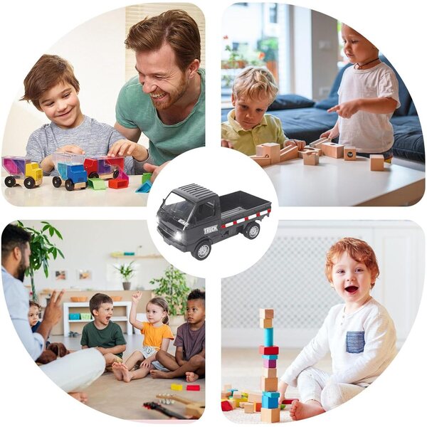 Generic Robust: Ferngesteuerter LKW für Kinder mit LED-Simulation und realistischer Bewegung