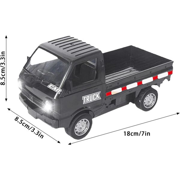 Generic Robust: Ferngesteuerter LKW für Kinder mit LED-Simulation und realistischer Bewegung