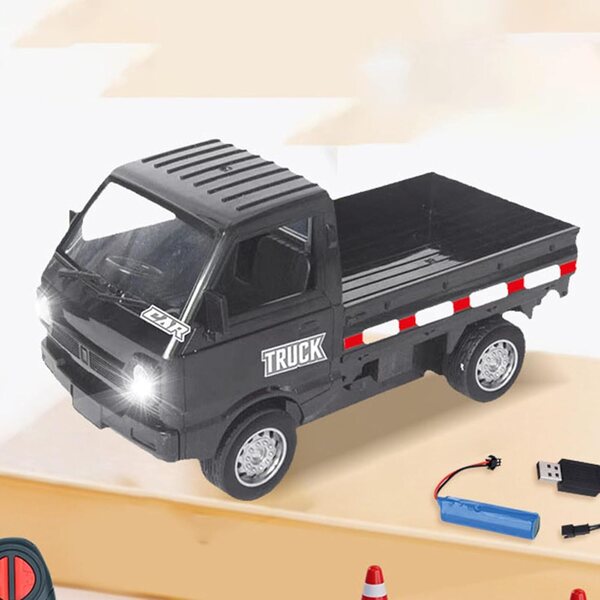 Generic Robust: Ferngesteuerter LKW für Kinder mit LED-Simulation und realistischer Bewegung