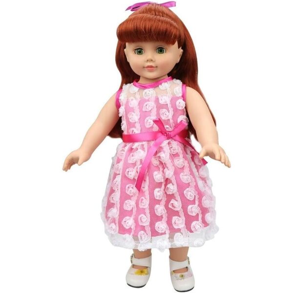 Blumenkleid und Schuhe für 46-cm-Puppen - Elegante Kleidung Uteruik