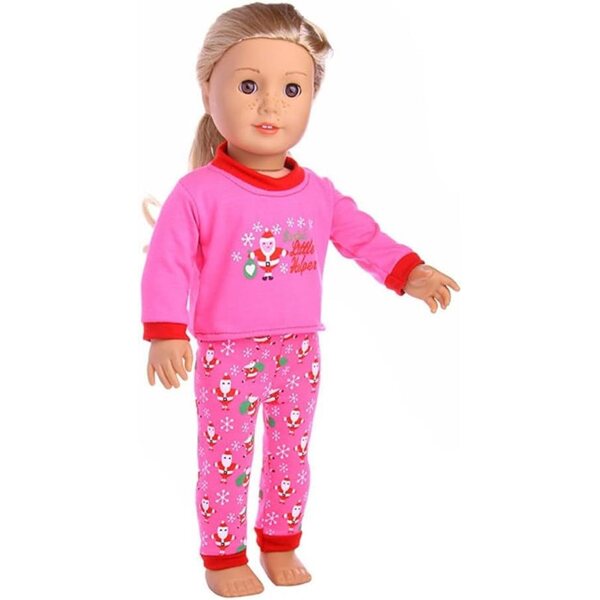 Kleidung für American Dolls 46 cm – Lässiges Outfit, langärmliges Oberteil und Hose