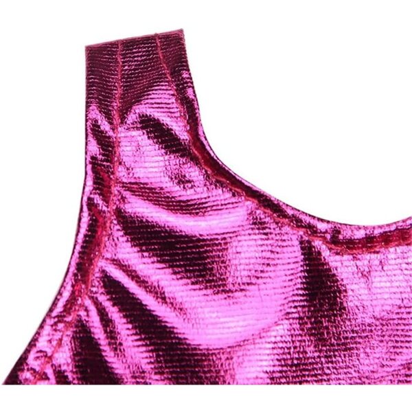 Completo Rosso Rosa per Bambole Americane 46 cm - Top e Pantaloni Moda