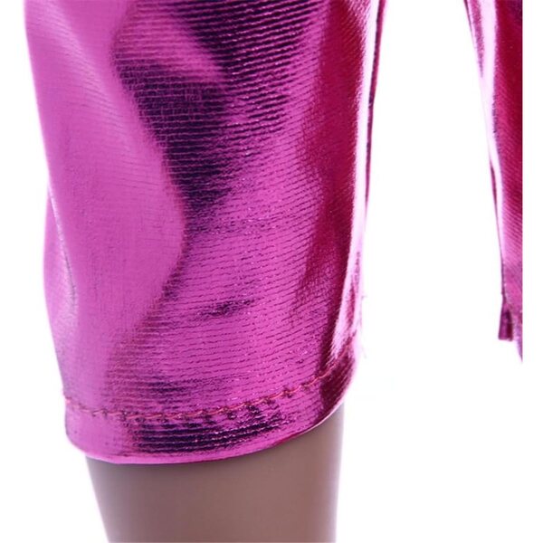Completo Rosso Rosa per Bambole Americane 46 cm - Top e Pantaloni Moda