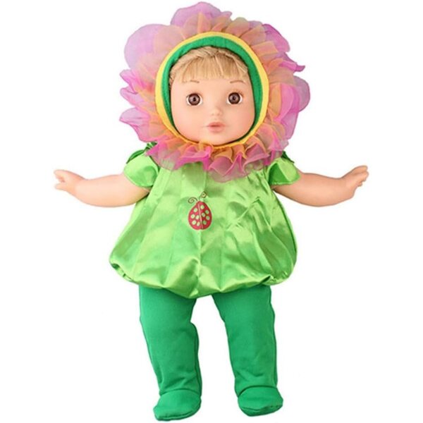 Marienkäfer-Kostümset für 46-cm-Puppe – Cartoon-Kleid mit Zubehör