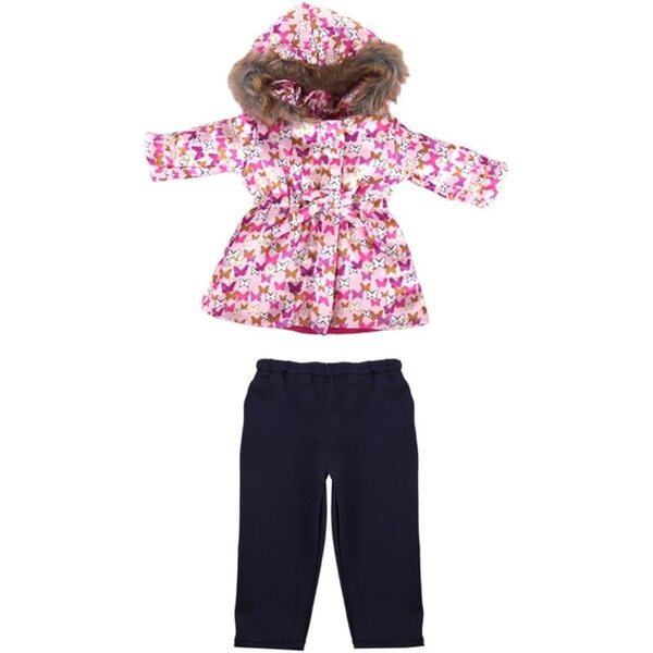 Completo Giacca Imbottita e Pantaloni per Bambola Americana 46 cm - Uteruik