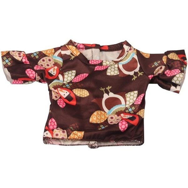 Kleidungsset für American Doll 46 cm – Jeansrock und kurzärmeliges T-Shirt