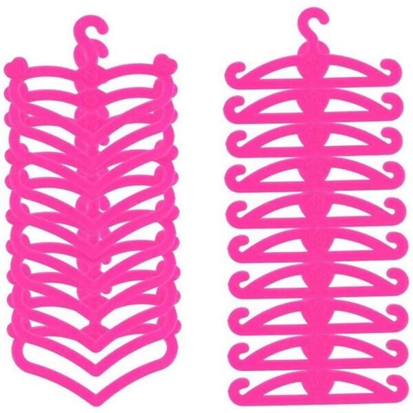 Grucce per Bambole Vistnale 20 Pezzi in Plastica Colorate per Accessori Giocattoli