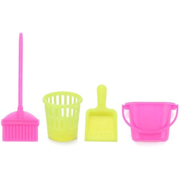 Set Accessori per Bambole 30 cm - 83 Pezzi Abiti, Scarpe, Utensili e Supporti