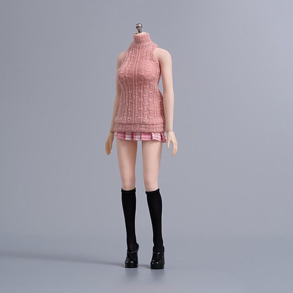 1/6 Bekleidungsset für TISHITA-Puppen – Oberteil, Rock, Socken, Schuhe und Accessoires
