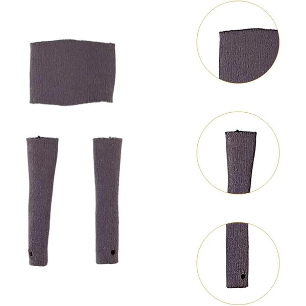 1:12 Damen-Ärmel- und Oberteil-Set für 6-Zoll-Actionfiguren – hochwertige rosa-lila Kleidung