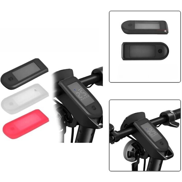 Copertura in silicone impermeabile per cruscotto scooter Niu KQi2 e KQi3 - Rosso