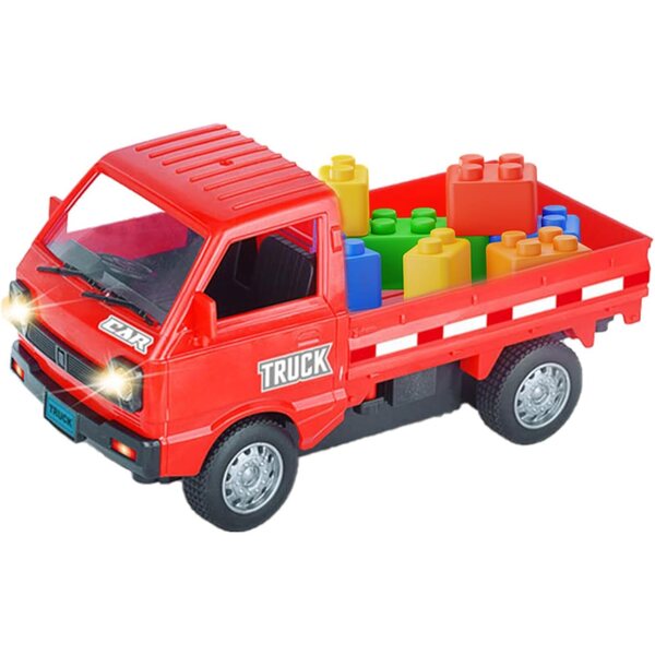 Camion telecomandato 1:16 con LED, drift e controllo facile, giocattolo robusto per bambini