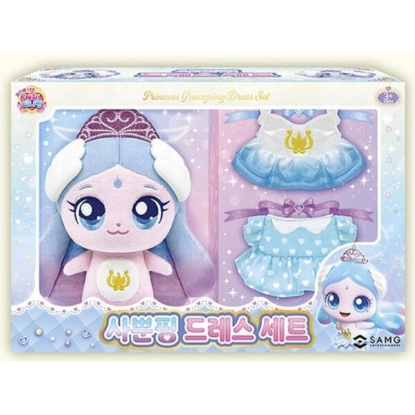 Principessa Catch Teenieping Set Vestiti Peluche Graceping 2026 Elegante Gioco
