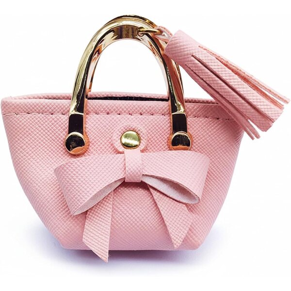 Borsa per Bambole con Fiocco in Tessuto per Bambole da 12 Pollici – Accessorio Moda Miniatura