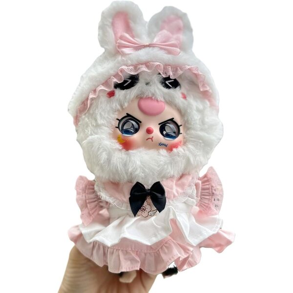 Kleidungsset für 20-cm-Mophrati-Puppen, bequem, farbenfroh und abnehmbar