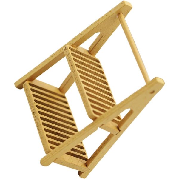 Mini Scaffale Portaoggetti in Legno 1/6 1/12 per Micro Paesaggi e Case Bambole