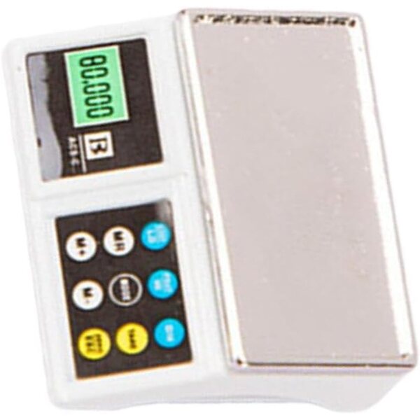 Mini-Elektronikwaage 1:12 aus Legierung für Puppenhaus-Dekorationszubehör