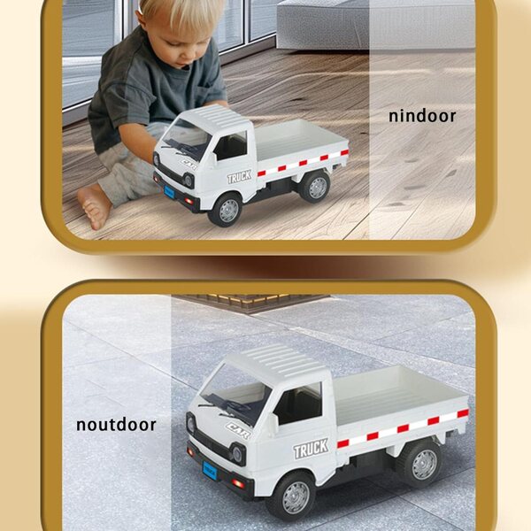 Camion telecomandato 1:16 per bambini con luci LED e controllo facile