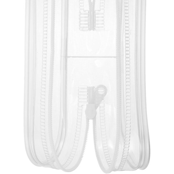 Borsa trasparente in PVC per bambole, mini custodia con gancio portatile e protettivo