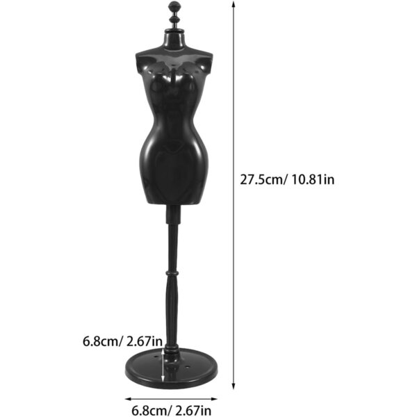Beaupretty Manichino da Sarta con Supporto Stabile e Accessori per Esposizione Abiti