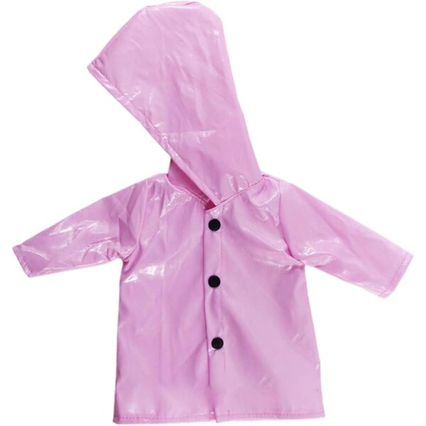 Cappotto Antipioggia per Bambole da 18 Pollici - Giacca Impermeabile Moda