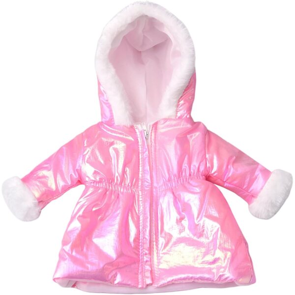 Cappotto Invernale per Bambola 18 Pollici con Cappuccio e Cerniera - Uanqfegy Rosy