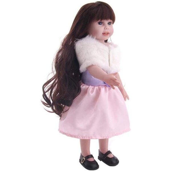 Lässige Kleidung für 46-cm-Puppen mit Schal, Codulu-Modekleidung