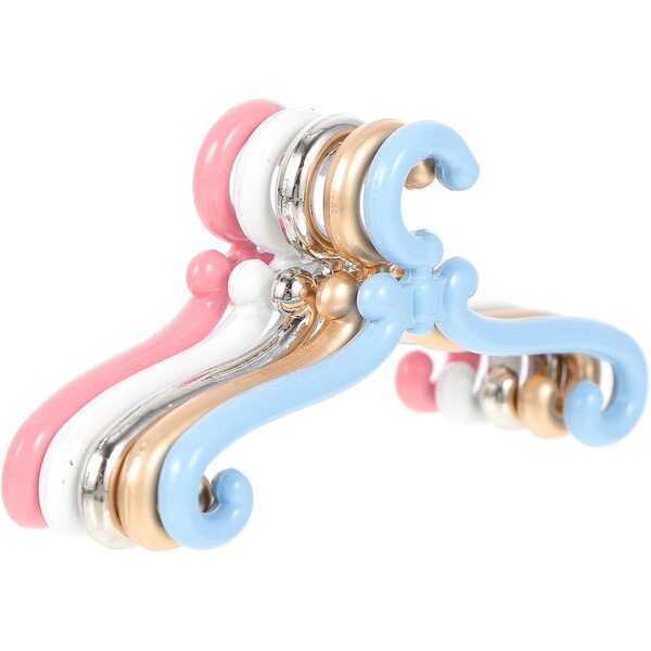 25 Mini-Kleiderbügel aus Zinklegierung für Puppenkleidung, widerstandsfähig und einfach zu verwenden