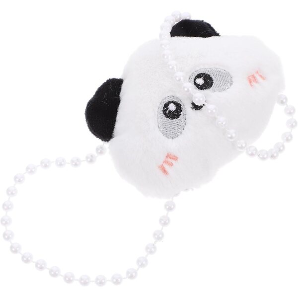 BESPORTBLE Mini Borsa a Tracolla per Bambola Orsetto in Peluche 10x7,8x4,3 cm