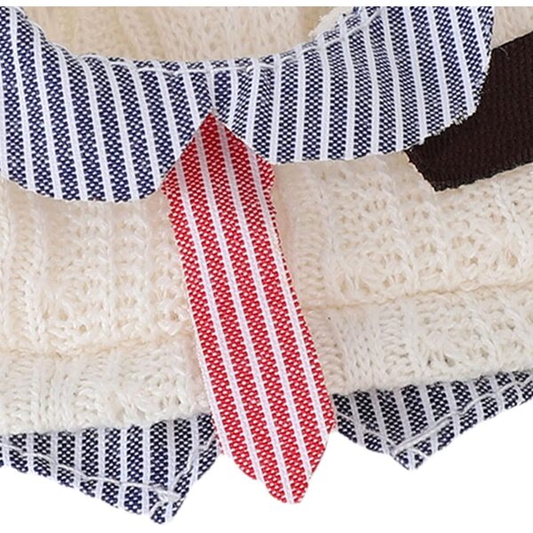 SIXRUN Gentleman 17 cm Puppenkleidungsset mit Fischerhut, Oberteil und Hose
