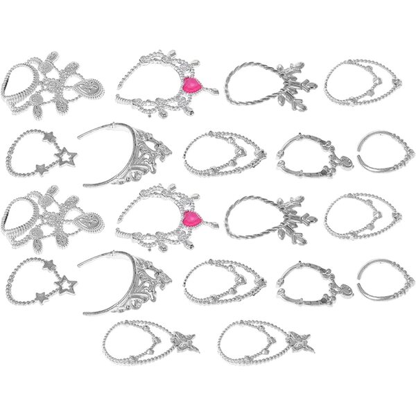 Set 20 Collane per Bambole 30 cm Mini Gioielli Accessori Colorati per Bambole